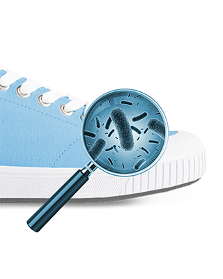 Schoenen spray tegen schimmels