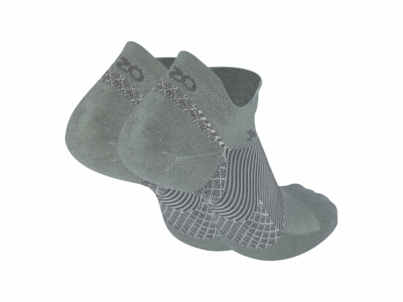 FS4 merinowol fasciitis plantaris sneakersokken grijs