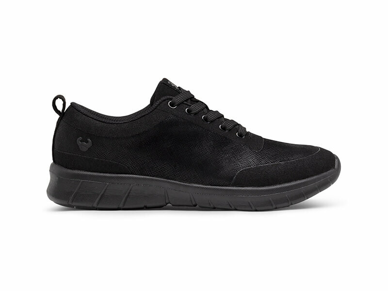 Suecos alma velvety zwart zijkant rechts
