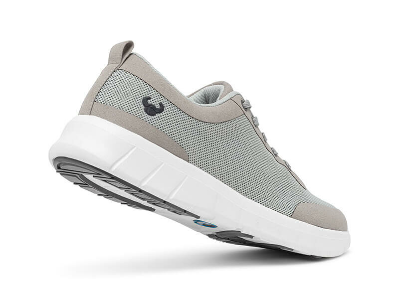 Alma sneaker schoen dawn blue met witte zool