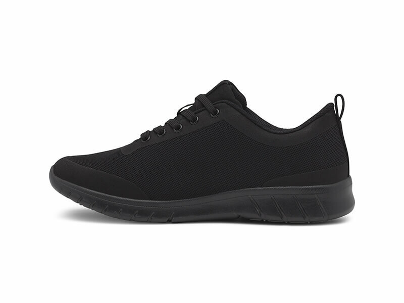 Suecos anti slip schoenen Alma zwart Schoenen met goede demping