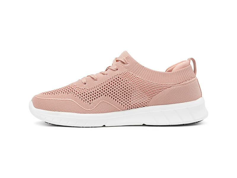 Latt sneaker schoen peachy binnenzijde rechterschoen