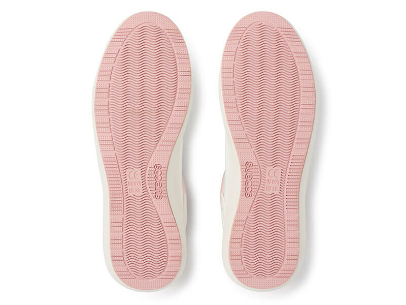Suecos schoenen dag antislipzool roze