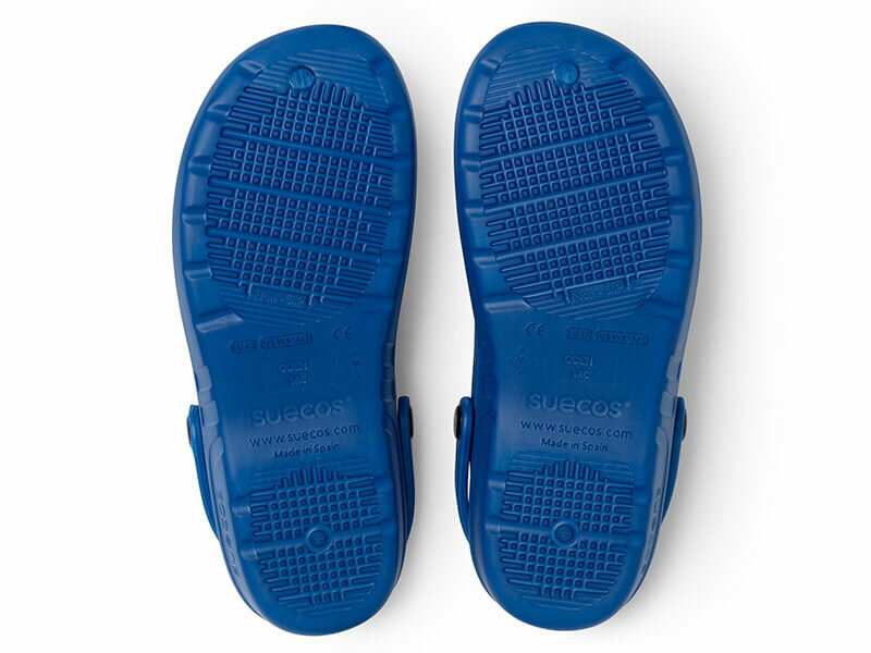 Antislipzool van paar oden fusion verpleegkundige klompen blauw