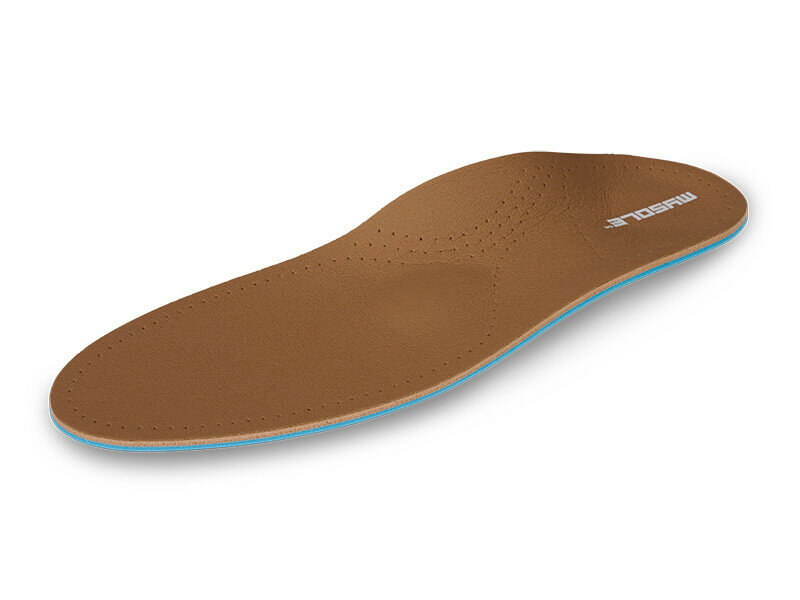 Mysole daily arch high inlegzool bruin liggend