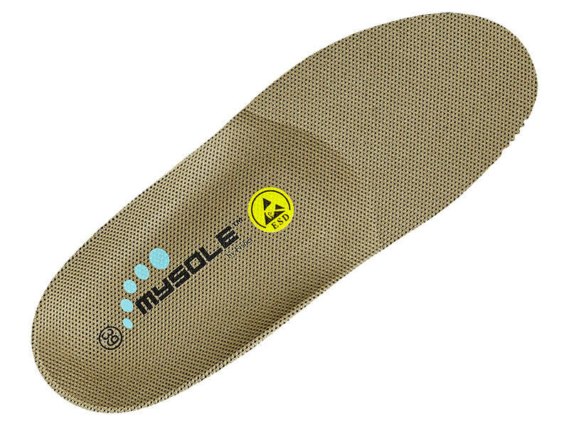 Mysole work arch high inlegzool beige bovenaanzicht