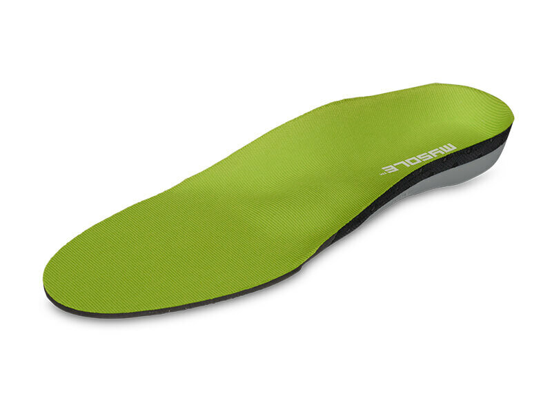 Mysole special anatomical inlegzool lichtgroen liggend