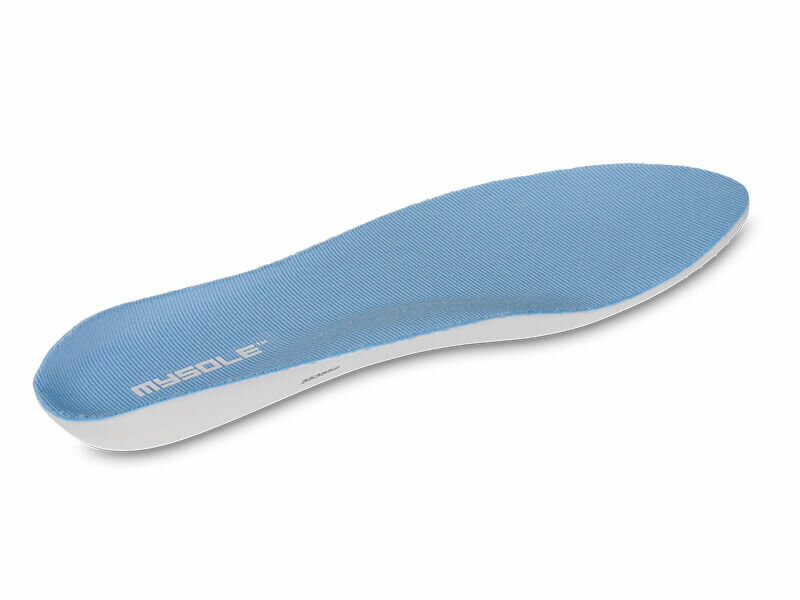 Mysole special multisorb inlegzool lichtblauw demping en ondersteuning