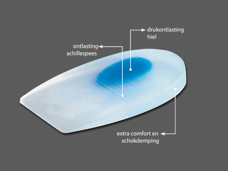 Details mysole special sillisoft hielkussen met blauwe spot