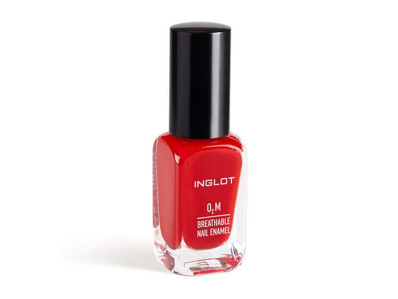 653 oranjerood inglot nagellak