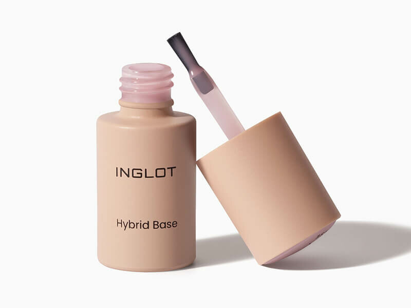 01 inglot hybrid base inglot gel nagellak flesje en kwastje