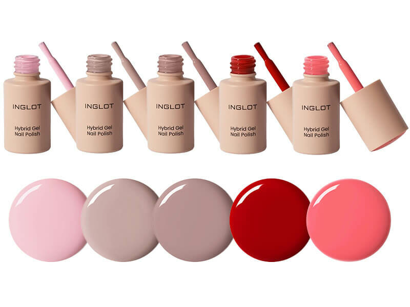 Inglot hybrid gel nagellak diverse kleuren