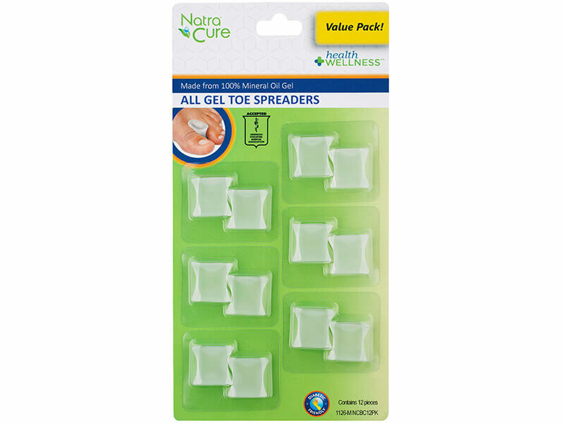 Verpakking 12 stuks teenspreiders