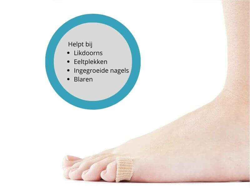 Natracure teensbeschermer om kleine teen