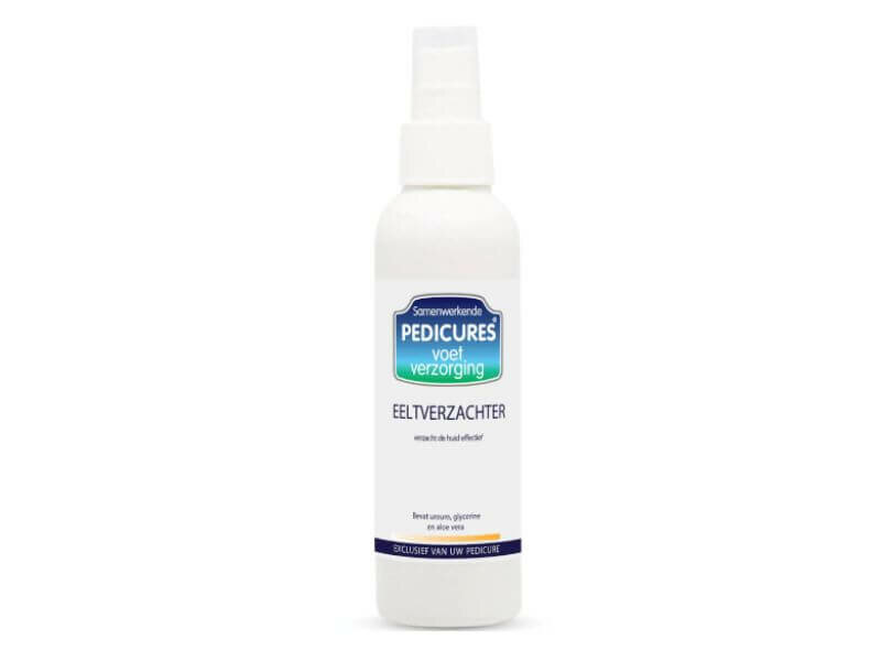 Eeltverzachter spray 150ml samenwerkende pedicures