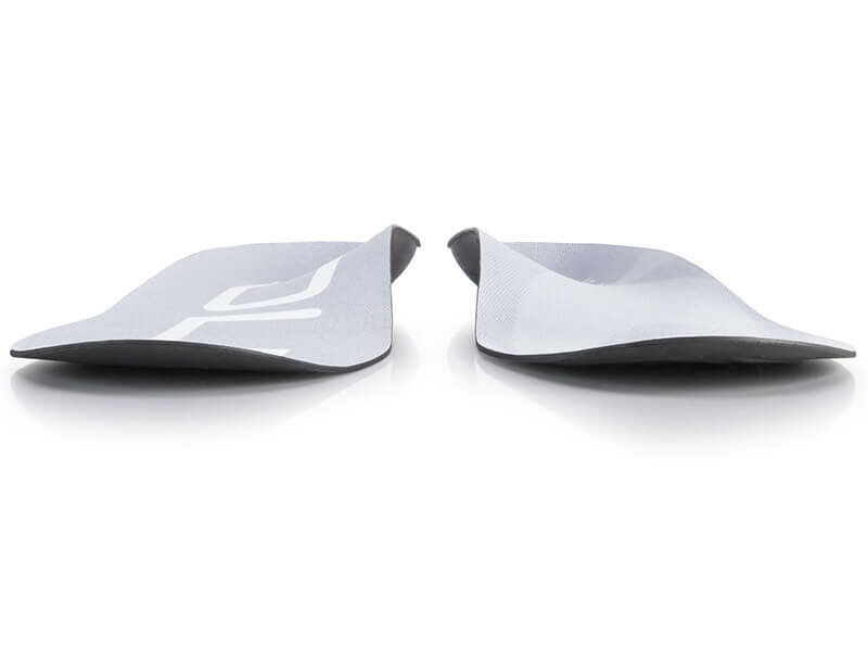 Paar sole active thin inlegzool lichtgrijs met voetboogondersteuning