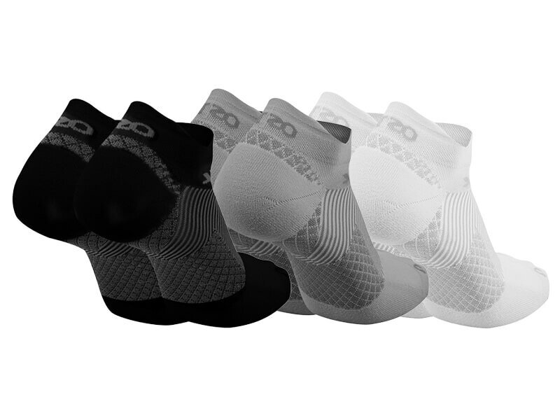 Nekkid sneakersokken no show zwart wit grijs