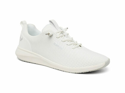 Suecos anti slip schoen model  klar front aanzicht rechts wit