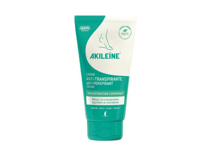 Akileine antitranspiratie creme 75ml