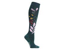 Supcare compressiekous botanic garden groen met bloem motief