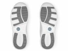 Antislipzool wit met grijs alma sneaker schoen