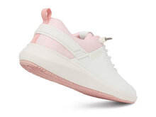 Suecos werkschoen dag wit-roze met antislipzool