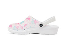 Werkklomp oden fusion print medical pink binnenzijde rechts ventilatiegaatjes
