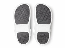 TPU antislipzool SRC grijs van paar thor plus verpleegkundige klompen wit