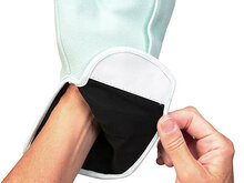 Koudetherapie want met zachte lycra binnenvoering en klittenbandsluiting