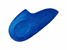 Mysole heelpad blauw bovenaanzicht
