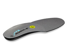 Mysole work arch low inlegzool links grijs voetboogondersteuing