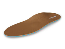 Mysole daily arch high inlegzool bruin liggend
