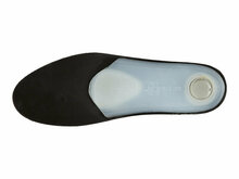 Onderkant mysole daily comfort inlegzool lichtblauw zwart