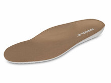 Mysole sport outdoor inlegzool bruin liggend
