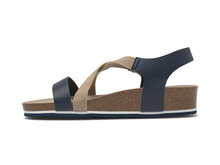 Suecos dames sandalen model syren binnenzijde kleur navy