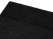 Detail boord dikke sokken skafit zwart