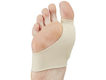 Onderkant hallux valgus beschermingskous naturel