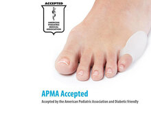 NatraCure kleine teen bunion beschermer APMA