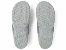 Lichtgrijs zolen teenslippers model havsand suecos