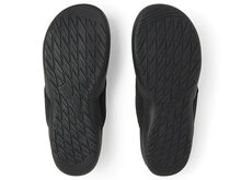 Zwarte zolen slippers model havsand zwart suecos
