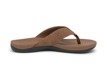 Suecos slipper unisex model havsand bruin links binnenkant