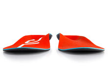 Paar sole active medium inlegzool rood met voetboogondersteuning