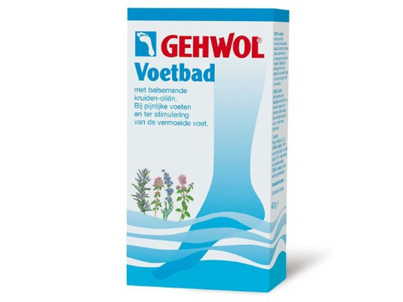 Gehwol Voetbad helpt bij vermoeide voeten