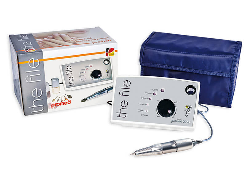 Promed file 2020 elektrische nagelfrees verpakking en inhoud