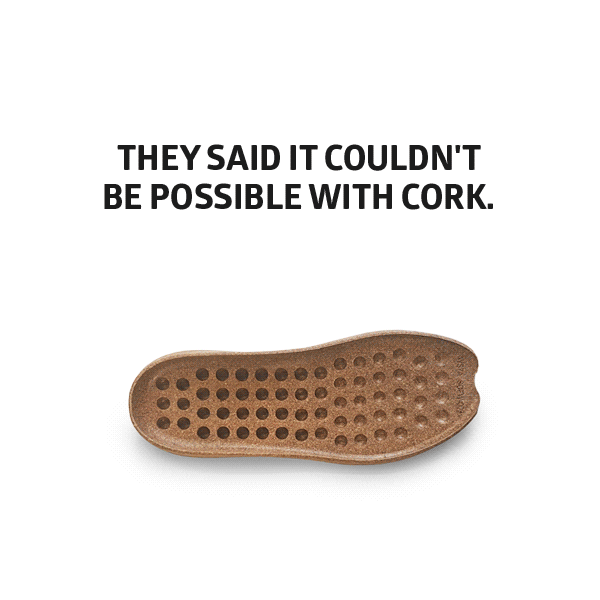 Sole kurk formule in slippers