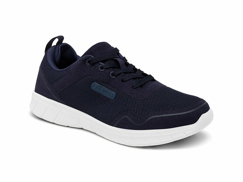 Suecos anti slip schoenen Stabil navy blue Comfortabele werkschoenen