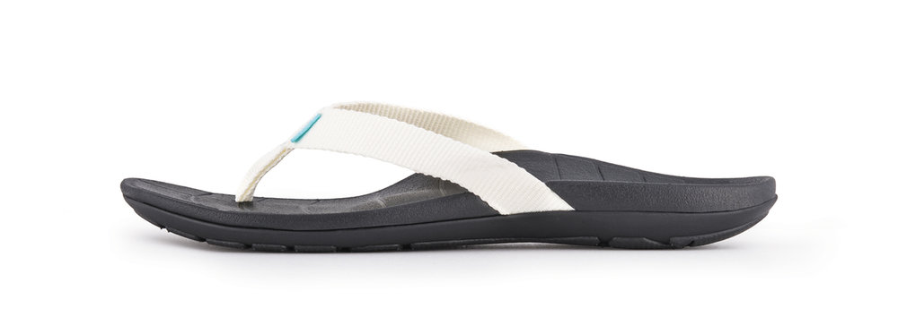 Sole dames slipper Balboa wit - Teenslippers met goed voetbed
