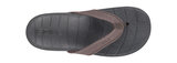 Sole dames slipper Baja Dark Brown boven