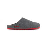 Suecos Hem heren pantoffels Grijs/Rood