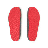 Suecos Hem heren pantoffels Grijs/Rood